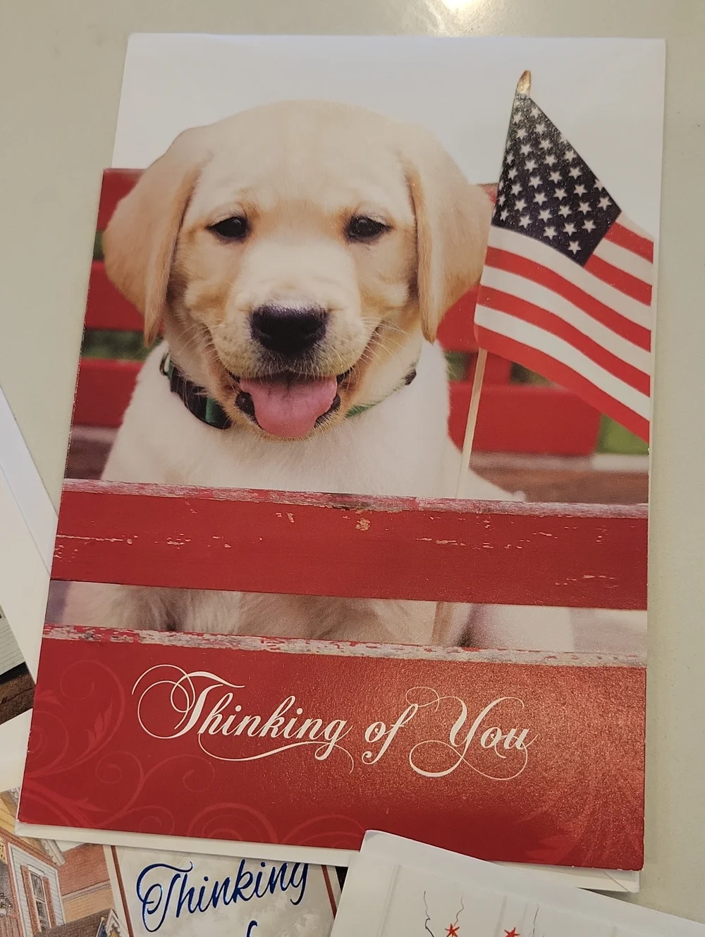 Patriotic USA Holiday Greeting Card Bundle